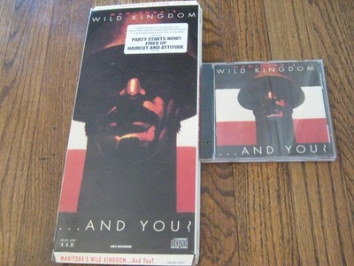 Manitoba's Wild Kingdom  And You CD Longbox  and Original cd Rare