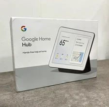 google Nest Hub Smart Display Google Assistant Charcoal