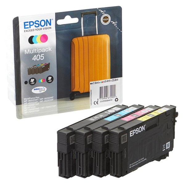Epson 405 Set T05G6 Original Tintenpatronen FüR Workforce Pro Wf 7835 7840 Dtwf-image