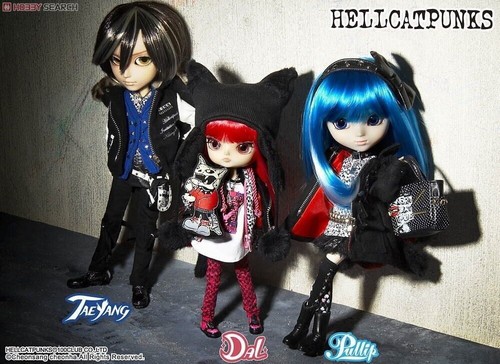Pullip Doll Figura Chelsea Let`s HELLCATPUNKS P-008 Groove 2010 NUEVO - Imagen 18 de 24