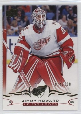 2018-19 Upper Deck UD Exclusives 14/100 Jimmy Howard #69 0c6