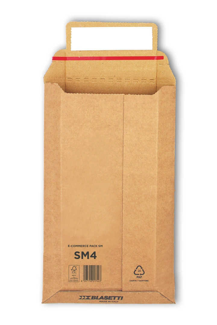 Blasetti – Sacchetto In Cartoncino Microonda Avana Per E-commerce 235×340