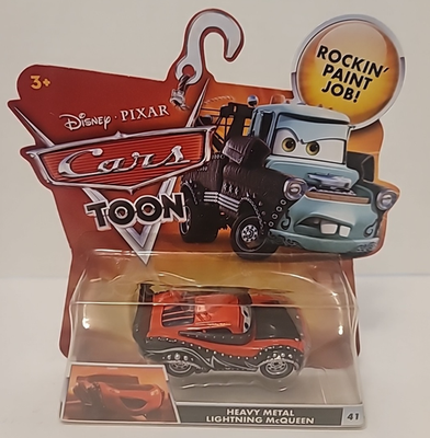 Disney Pixar Cars TOON HEAVY METAL LIGHTNING McQUEEN NIP | eBay