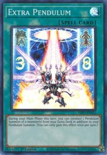 1x (NM) Extra Pendulum - DIFO-EN052 - Super Rare - 1st Edition  YuGiOh