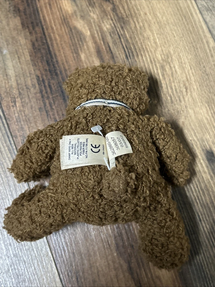 Oso de peluche Baby Gap peluche Brannon marrón tostado peludo peluche juguete suave 6" Foto 2 de 4