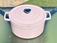 Martha Stewart Collectors 6 Quart Pink Enamel...