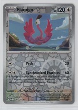 Flamigo Reverse Foil Pokemon Scarlet & Violet: Obsidian Flames OBF #185