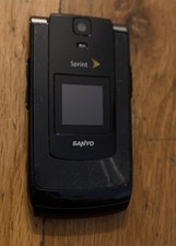 Sanyo Katana 2 II SCP-6650 - Black  Sprint  Flip Phone No Charger