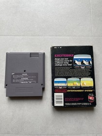 Nintendo NES Excitebike Video Game Boxed