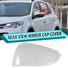 Left Side Mirror Cover Cap Replacement White For Toyota 4Runner RAV4 2014-2023