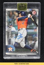 2017 Topps 80/99 George Springer (2016 Bowman) #16B-36 Buyback Auto READ 08mi