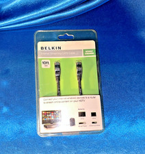 Belkin 10FT Internet Streaming CAT6 Cable - PC6v10BKS
