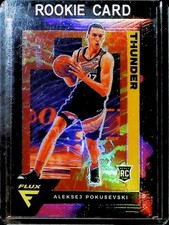 2020-21 Panini Flux Basketball Aleksej Pokusevski Supernova Rookie /75 *RC*