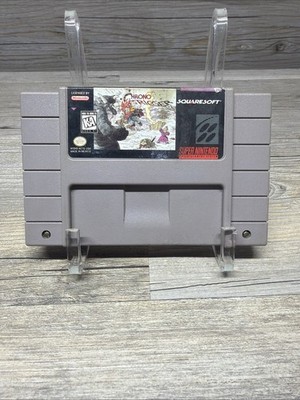 Chrono Trigger 1995 SquareSoft SNES - Cart Only -Tested & Saving Authentic Read