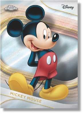 2025 TOPPS CHROME DISNEY mickey パラレル 2025 Topps Chrome DISNEY Mega Box New Factory Sealed Mickey Mouse
