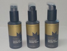 Michael Strahan Daily Defence Hydrating Face and Beard Wash 3.4 oz Lot of 3