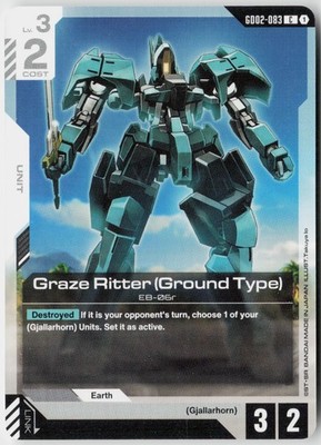 Graze Ritter (Ground Type) Common Dual Impact GD02-083 NM Normal