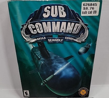 Sub Command (PC, 2001) BIG BOX PC GAME BRAND NEW SEALED!