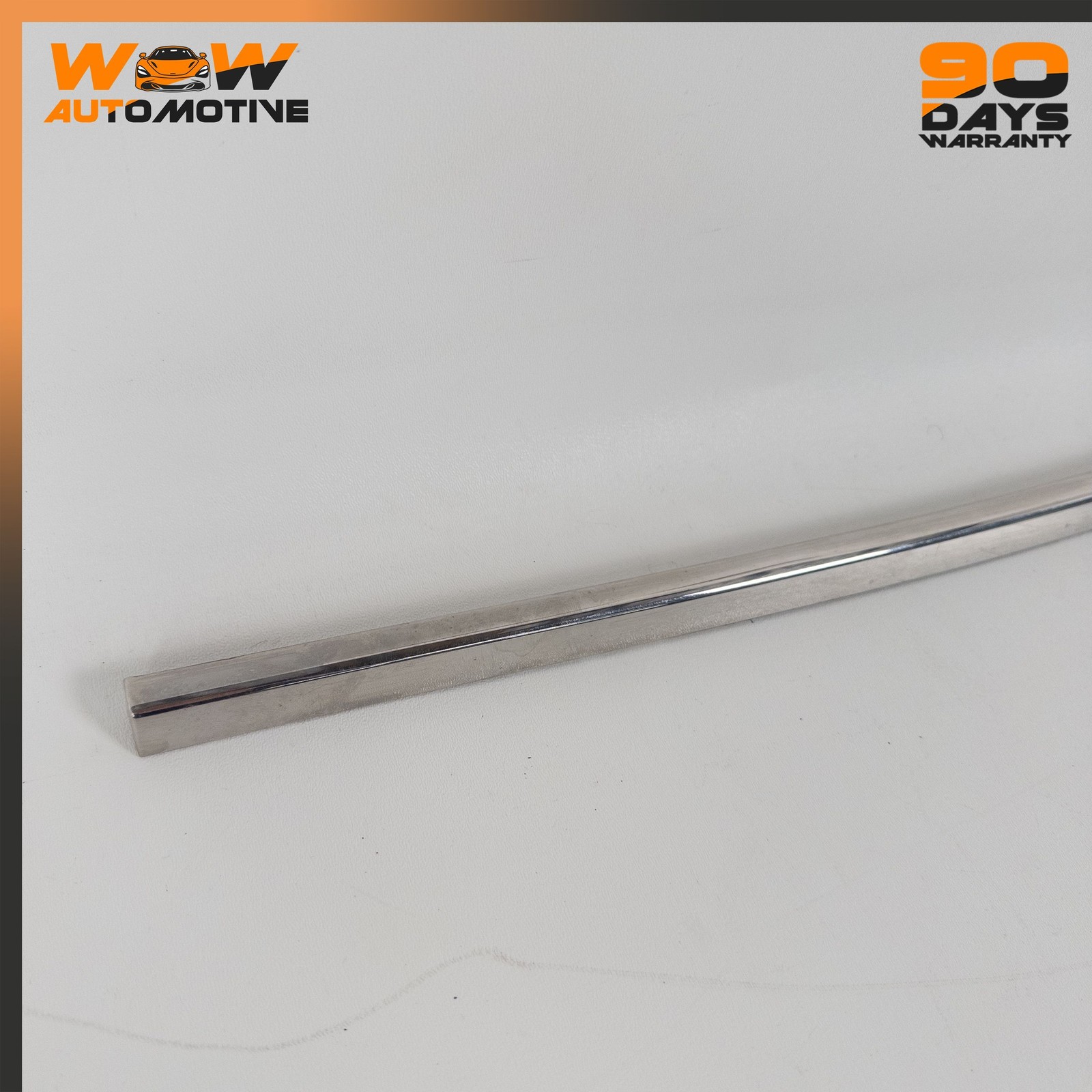 07-11 BENTLEY CONTINENTAL GTC REAR LEFT WINDOW WEATHER MOLDING TRIM OEM