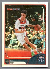 2025-26 Topps NBA Hoops Will Riley RC Washington Wizards #74