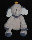 NOUKIE'S NOUKIES NOUKY Wapi and Bao Elephant Plush 20cm Seated VGC