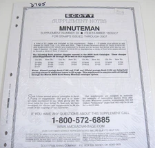 Scott 2007 Minuteman Stamp Supplement #39 for United States Stamps 180S007