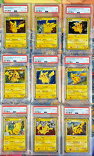 PSA COMPLETE SEQUENTIAL SET Pokemon Pikachu World Collection 2010 Holo Promo