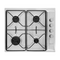 Hotpoint 58cm 4 Burner Gas Hob - Stainless Steel PAN642IXH