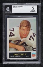1965 Philadelphia Bob Lilly #47 BGS 5 HOF 0q3