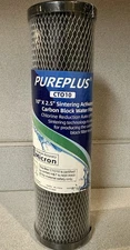 PUREPLUS CTO10 1 Micron 2.5" x 10" Whole House CTO Carbon Water Filter Cartridge