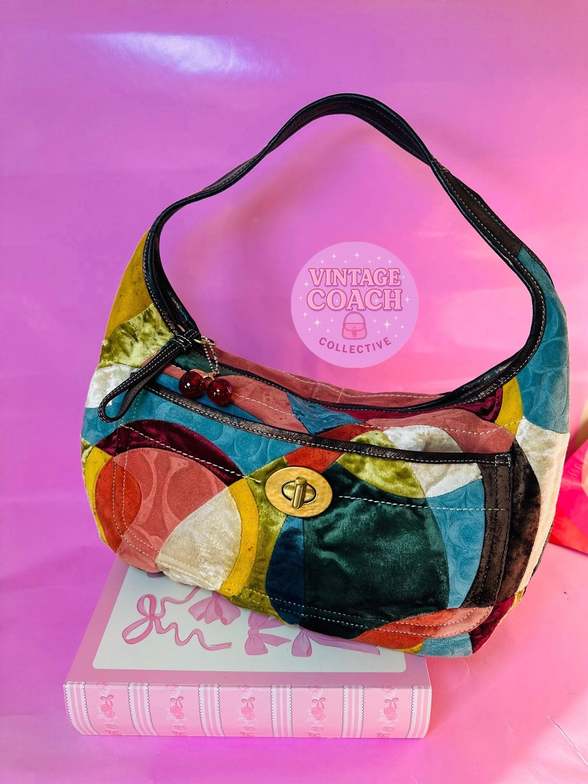 Coach Oversized Patchwork Ergo - image 1