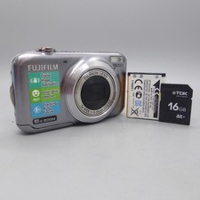 Cámara digital Fujifilm FinePix JX350 16,0 MP plateada probada