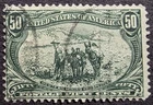US Stamps Collection Scott # 291 - 50 Cent Trans-Mississippi Exposition - Used