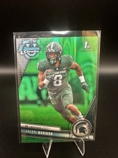 Bowman University Chrome Jalen Berger #121 /99 2023 Michigan St Football