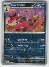 Holo Foil Krookodile (Poke Ball Pattern) 059/086 Uncommon SV: Black Bolt