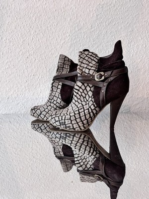 Rare Paris Archive Boots Leather Art Piece | Size 37
