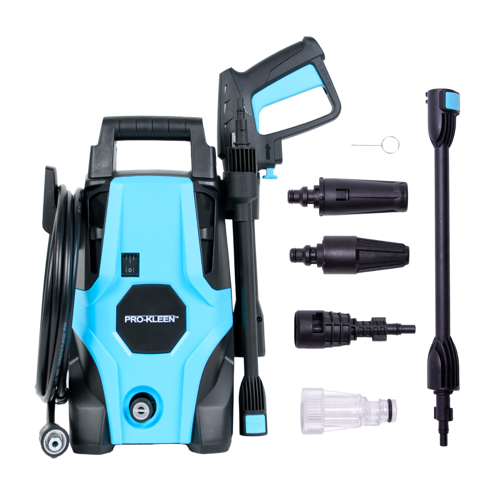 ProKleen Electric Pressure Washer 105 Bar Jet Wash Garden Patio Car Cleaner