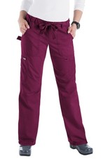 NWTS KOI Classics 701 Women's Lindsey Scrub Pants large/Wine