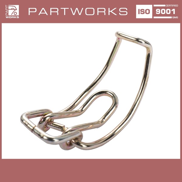 SpannbüGel Luftfilterkasten FüR Porsche 911 F/G Kniehebel Kurz 91110816700-image