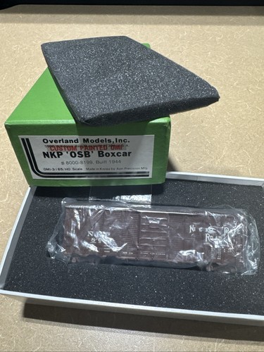 Overland Models HO Latón #OMI-3165 OSB Boxcar Placa de Níquel Carretera NUEVO | Zustand: New
