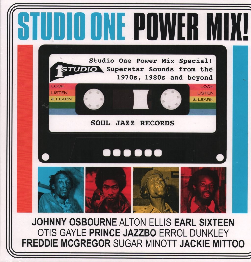 Various Artists Studio One Power Mix! double LP vinyl UK Soul Jazz 2024 2LP set
