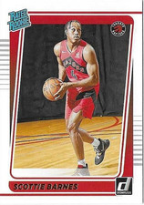 2021-22 Donruss Scottie Barnes Rookie #236 Toronto Raptors