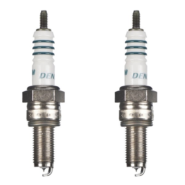 Denso ZüNdkerze IU27D Iridium 2Er (FüR: Kawasaki Versys 650 ABS LE650A 07-09 )-image
