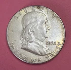 1961 Franklin Half Dollar 50C, BU - Brilliant Uncirculated