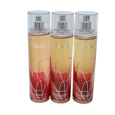 Bath  Body Works Japanese Cherry Blossom Fine Fragrance Mist Spray 8 oz Lot of3