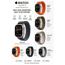 Apple Watch Ultra 2nd Gen GPS + Cellular Unl...