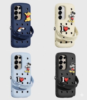 Official Samsung x CROCS Case for Galaxy S25 S25+ Ultra SLBS Iconic Band Jibbitz