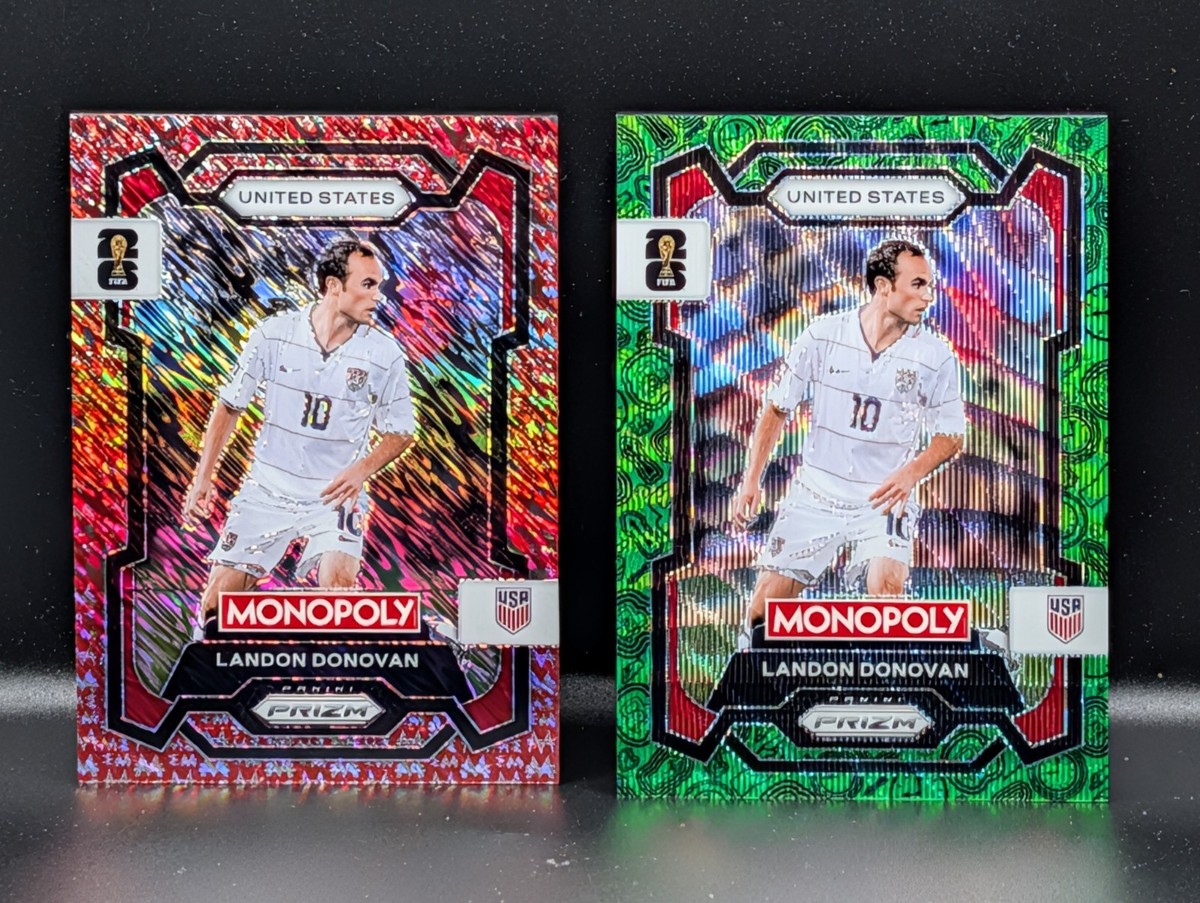 2026 Prizm Monopoly FIFA World Cup Landon Donovan Red Big Money