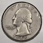 *SILVER* 1948-S  Washington Quarter - 90% Silver