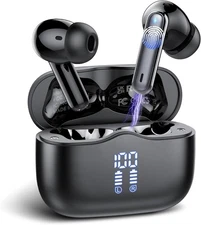 Wireless Earbuds, Bluetooth 5.4 Ear Buds Wireless Bluetooth Earbuds, 40H Playtim